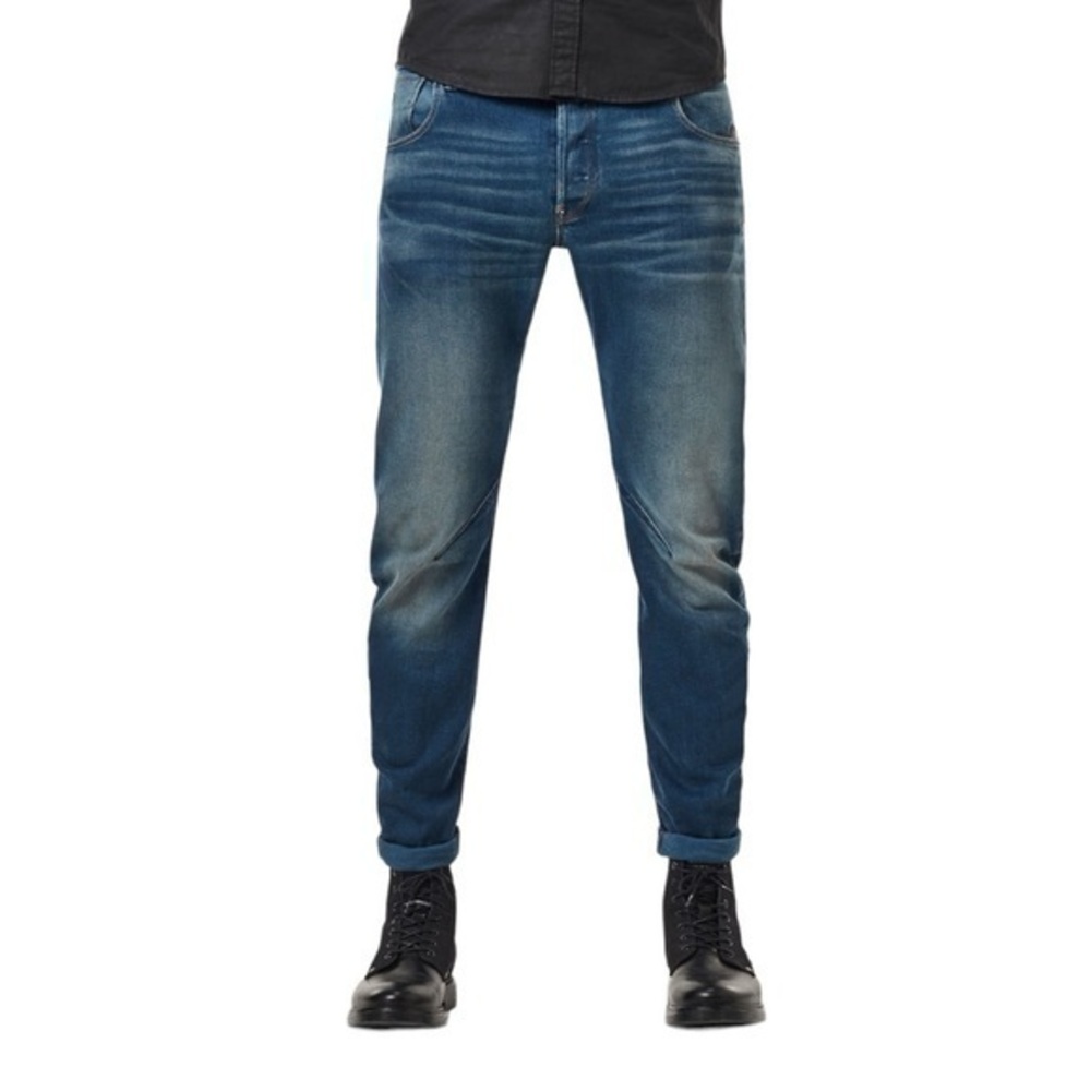 G-Star‎ Raw Arc 3D Slim ITANO Stretch Denim in Light Aged Size 34-32 NWT